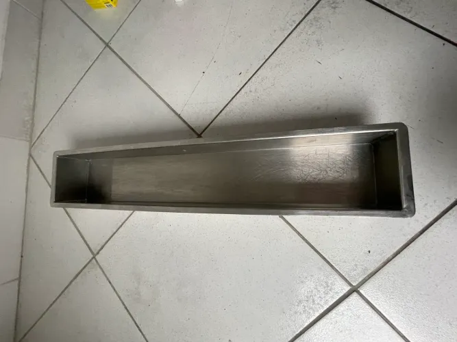 Cuba em Aço Inox - tamanho maior