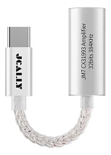 DAC JCALLY JM7 USB TypeC para 3,5mm