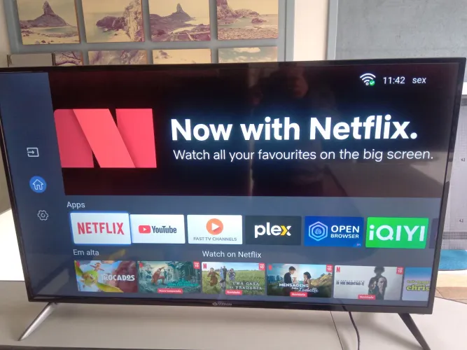 TV 50 polegadas SMART 4k