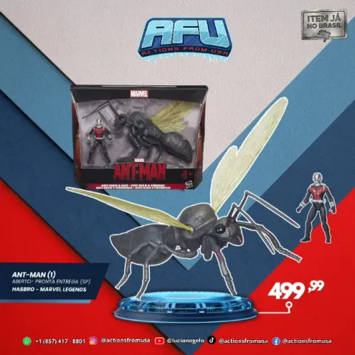 Homem Formiga E Formigão (ant-man) Marvel Legends Hasbro