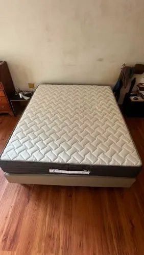 Cama box queem Ortobom