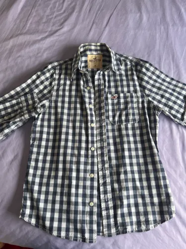Camisa xadrez hollister