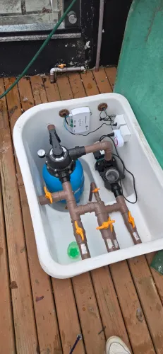 Serviços e materiais para piscinas 