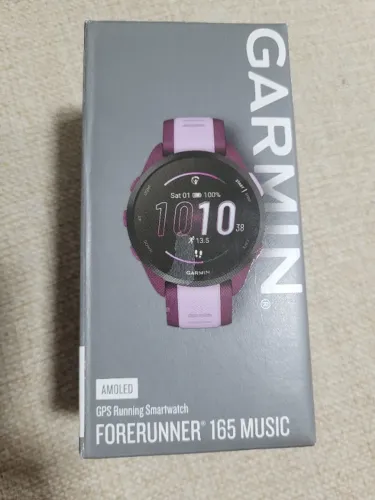 Relógio Garmin Forerunner 165 Music Cereja/lilás