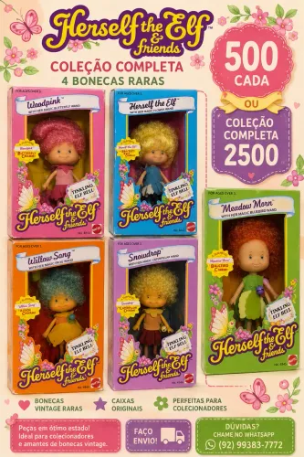 MORANGUINHO HERSELF THE ELF & FRIENDS - COLEÇÃO VINTAGE MATTEL ?