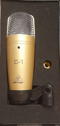 Microfone Behringer C-1 Profissional para Estúdio c/ case Original