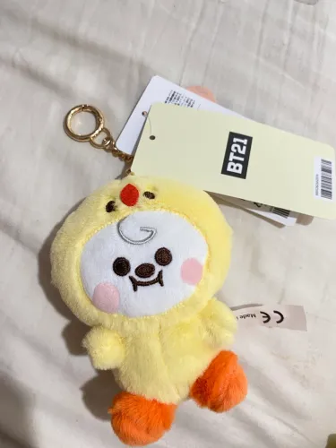 Chaveiro bt21 chimmy patinho