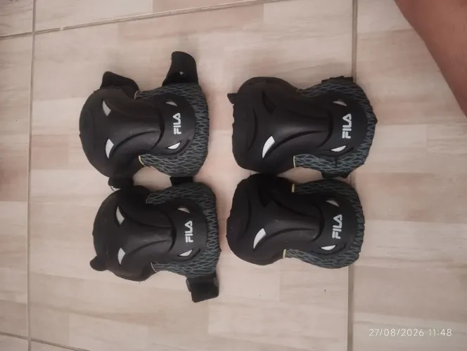 Kit de proteção joelheira e cotoveleira 