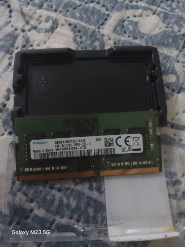 Memória ram ddr4 4gb