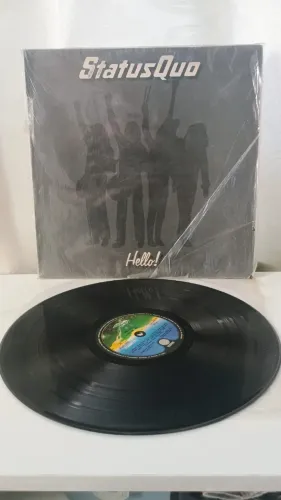 Disco Vinil Status Quo Hello 1982 no estado