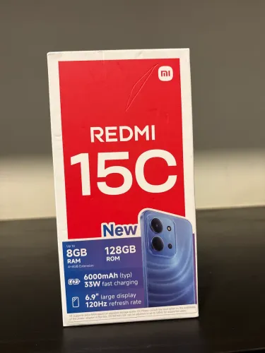 New Redmi 15C 128gb
