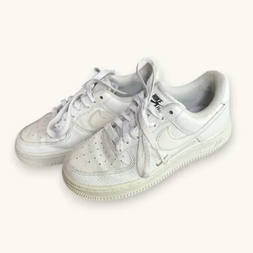 tênis nike air force 1 branco classic couro