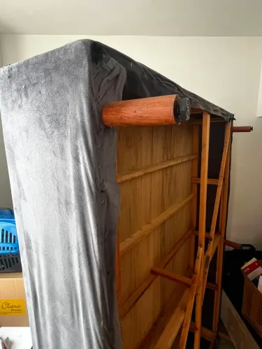 Base cama box casal