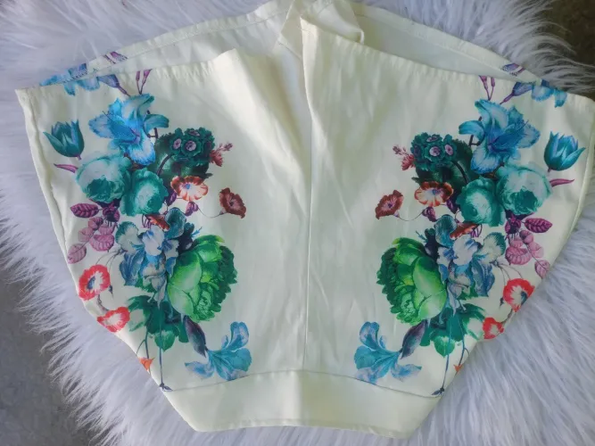 Veste short tamanho M