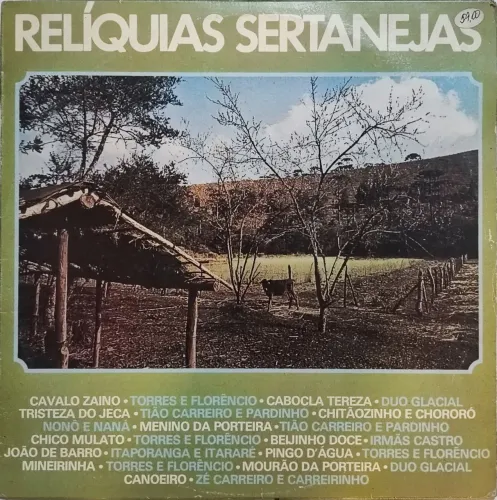 LP Relíquias Sertanejas Disco Vinil