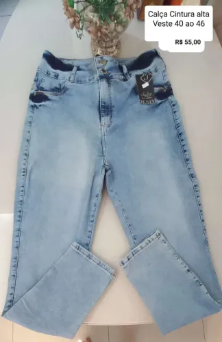 Calça cintura Alta