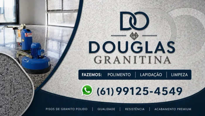 Fazemos piso de granitina