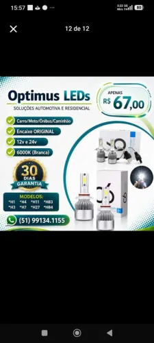 LAMPADA AUTOMOTIVA FAROL ULTRA LED ( DIVERSOS MODELOS) !