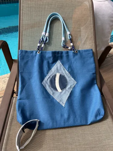 Ecobag Brasil azul