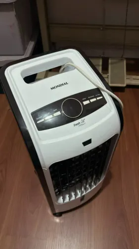 Climatizador Flash Air Mondial Branco/preto 80w Cl-03