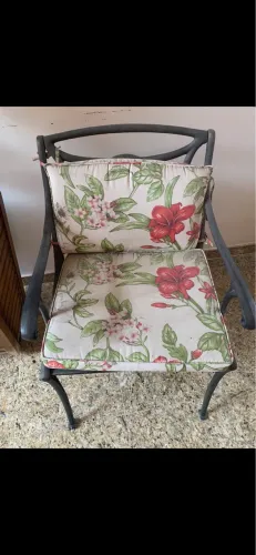 Conjunto p varanda duas cadeiras