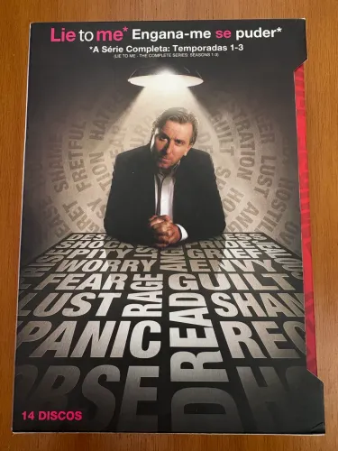 Box Lie To Me: Engana-me se Puder - Série Completa (Temporadas 1 a 3) - DVD