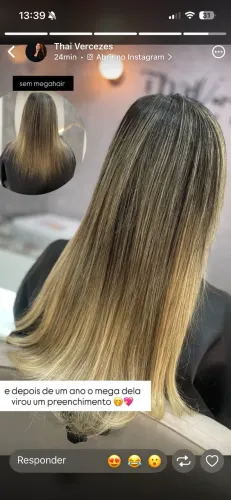 Megahair Brasileiro Personalizado Loiro