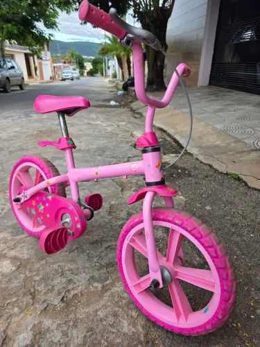 Bicicleta infantil aro 14 feminina - menina entrego e cartão sem juros