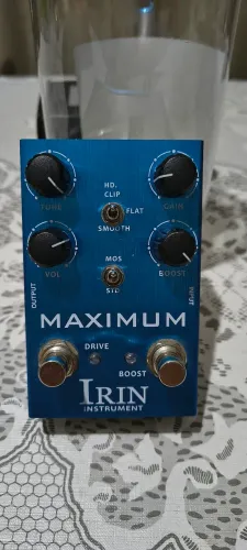 Pedal Irin An-41 Maximum Overdrive e Boost Guitarra