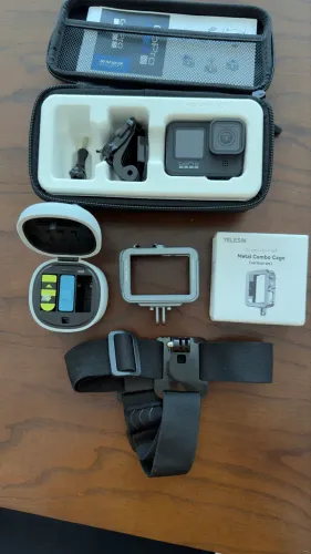 ? GOPRO HERO 9 + KIT DE ACESSÓRIOS ? COMPLETO!