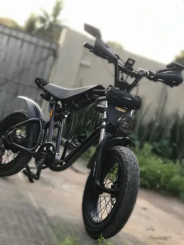 Bicicleta Elétrica Shineray SE PLUS com banco de moto, Bateria NOVA!