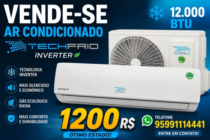 Ar condicionado techfrio inverter
