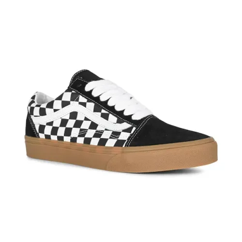 Tênis Vans Old Skool Fat Lace Checker Black Unissex.