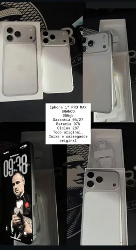 iphone 17 pro Max 256g estado de zero
