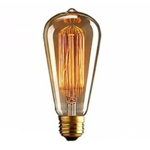 Lampada Retrô Vintage Filamento Carbono