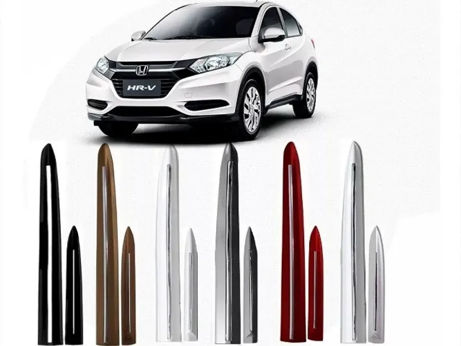 Friso Lateral Hr-v Com Filete Cromado E Cor Igual Ao Carro 2015 à 2020