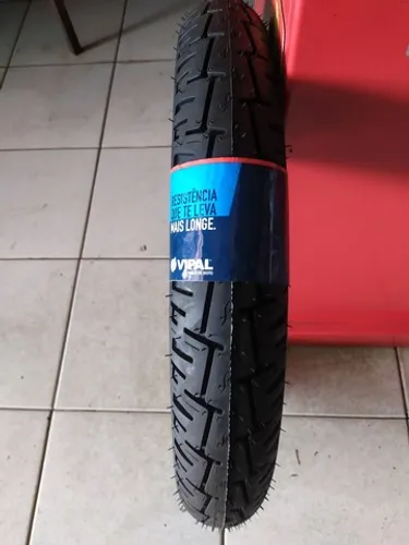 Pneu moto 90 90 18 vipal novo