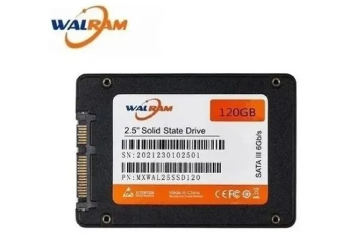 Disco Sólido Interno Ssd Walram 120 Gb