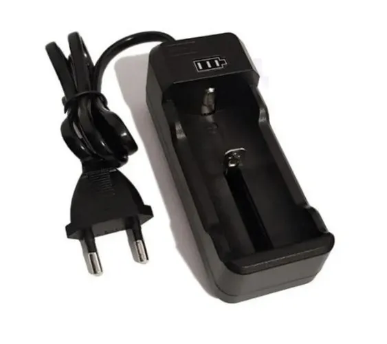 Carregador Bateria 26650 3.7v ou 4.2v Bateria Grossa