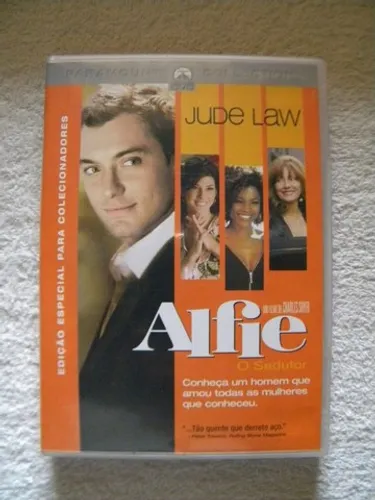 Dvd Alfie O Sedutor Jude Law Edição Especial Original.