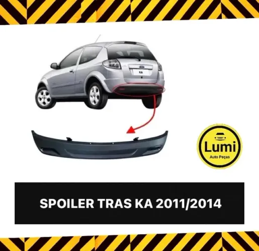 Spoiler Parachoque Tras Ford Ka - NOVO!!!