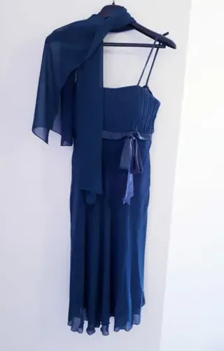 Vestido Midi Verde Escuro