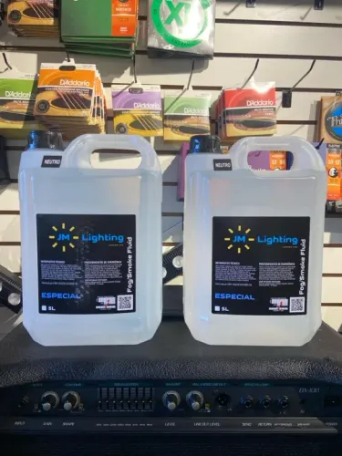 Fluido para Máquina de Fumaça - Galao 5 Litros JM Lighting