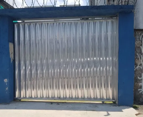 Portão de Aço Galvanizado  Modelo Búzios