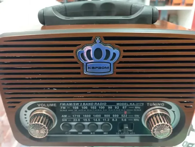 Rádio am FM sw retro com Bluetooth
