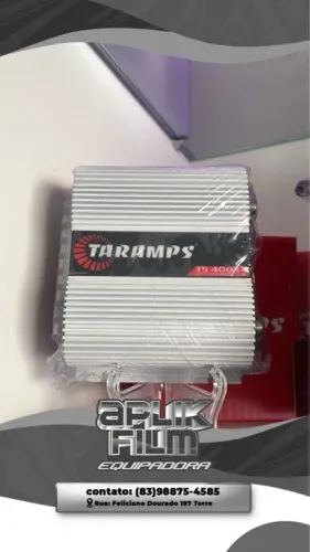 Amplificador 400 ou 800 rms 4 canais