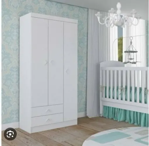 guarda roupa infantil 3 portas
