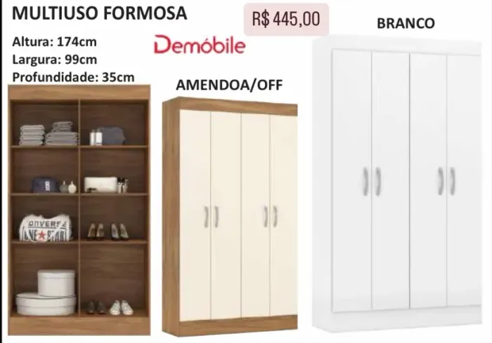 MULTIUSO FORMOSA NOVA R$ 500,00