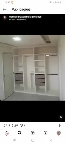 Closets guarda roupas