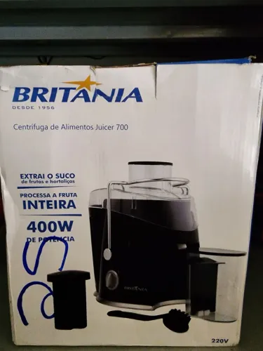 Centrífuga de Alimentos Juicer 700 Britânia 220v
